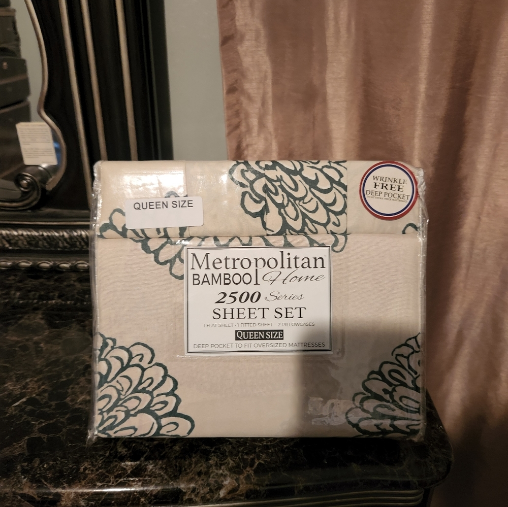 Metropolitan Bamboo Queen Size 6Pc Sheet Set